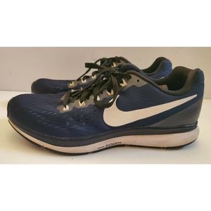Nike Womens Air Zoom Pegasus 34 887017-401 Blue Running Shoes Sneakers Size 8